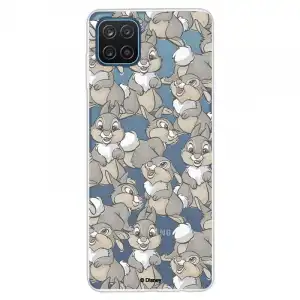 Funda Oficial de Disney Tambor Patrones Bambi para Samsung Galaxy A12