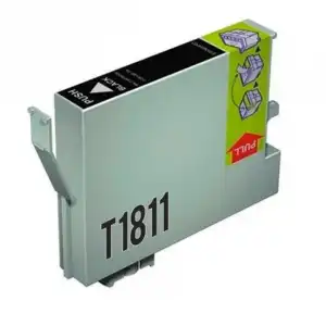 Inkpro Cartucho de Tinta Compatible con Epson T1811XL Negro