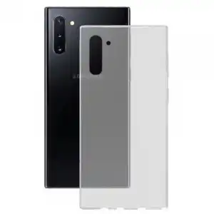 Ksix Funda Semirrígida TPU para Samsung Galaxy Note 10 Transparente