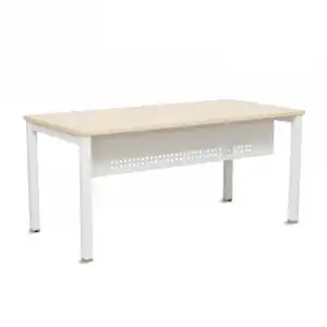 Mesa Oficina Faldón Metálico Erable Musset Kunna 200x80 Cm