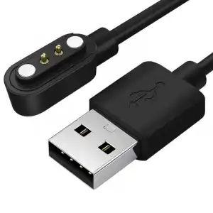 OcioDual Cable de Carga para Xiaomi Haylou LS01/LS02 Negro