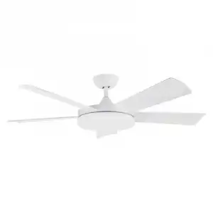 Orbegozo CP 115132 Ventilador de Techo con Luz y Mando a Distancia 40W Blanco