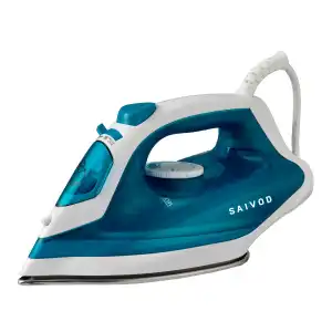 Saivod - Plancha De Vapor HJ-8055 Con Suela De Acero Inoxidable Azul / Blanco