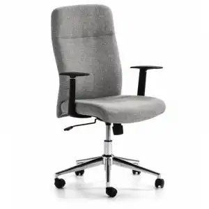 VS Venta-Stock Sam Silla de Oficina Gris Claro