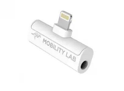 Adaptador cable MOBILITY LAB Lightning & Jack