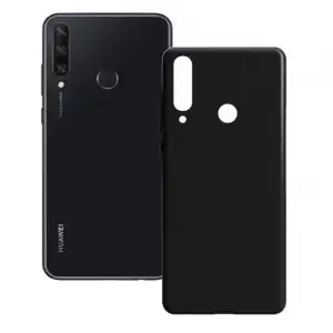 Contact Funda Flexible para Huawei Y6p Negro