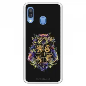 Funda Para Samsung Galaxy A20e Oficial De Harry Potter Hogwarts Floral - Harry Potter
