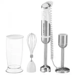 Lagrange Batidora De Inmersión De Acero Inoxidable/blanco De 1000w - 619013