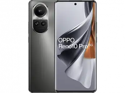 Móvil - OPPO Reno10 Pro 5G, Silvery Grey, 256 GB, 12 GB RAM, 6.7" AMOLED Full HD+, Qualcomm Snapdragon™ 778G, 4600 mAh, Android