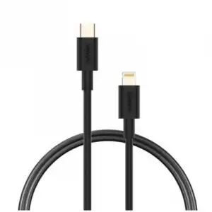Nubbeh Elisium Cable USB-C a Lightning 1m 2A Negro