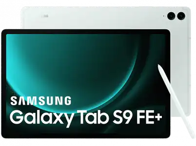 Tablet - Samsung Galaxy Tab S9 FE Plus Wifi, 128GB, 8GB RAM, Verde Claro, 12.4", S Pen, WQXGA, Exynos 1380, Android 13