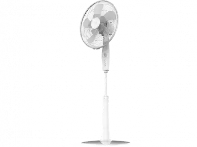 Ventilador de pie - Cecotec EnergySilence 1010 ExtremeFlow, 65 W, 3 velocidades, 10 aspas, Blanco
