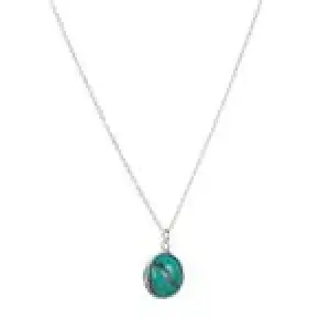 Collar de plata y turquesa