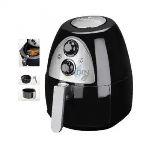 Freidora Sin Aceite Thulos 1230w 2 Litros Negra