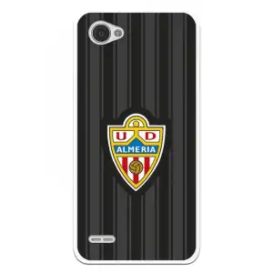 Funda Oficial Ud Almería Fondo Negro Para Lg Q6