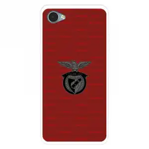 Funda Para Lg Q6 Del Escudo Fondo Granate - Licencia Oficial Benfica
