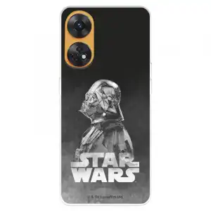 Funda Para Oppo Reno 8t Oficial De Star Wars Darth Vader Fondo Negro - Star Wars