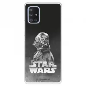 Funda Para Samsung Galaxy A71 5g Oficial De Star Wars Darth Vader Fondo Negro - Star Wars