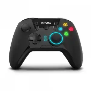 Krom Kloud Gamepad Inalámbrico para PC/Switch/Android/IOS Negro