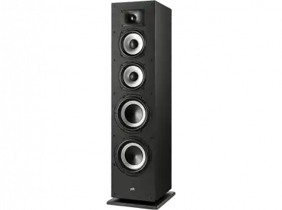 Torre de sonido - Polk Audio MXT70BK, 200 W, Certificación Hi-Res Audio, 4/ 8 Ohm, Negro