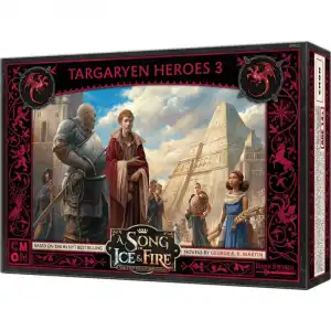 Asmodee Canción de Hielo y Fuego: Héroes Targaryen III Expansión de Juego de Mesa