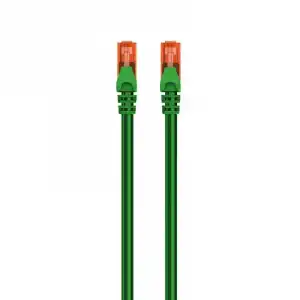 Ewent Cable de Red RJ45 Cat 6 U/UTP 1m Verde