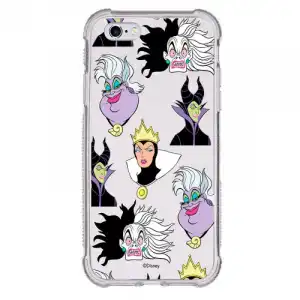 Funda Brillantina Para Iphone 6 Oficial De Disney Villanas Patrón - Villanas Disney