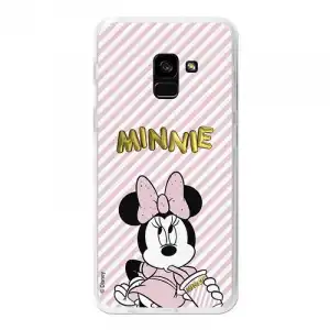 Funda Oficial Disney Minnie, Gold Balloon Samsung Galaxy A5 2018