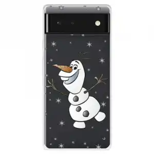 Funda Para Google Pixel 6 Oficial De Disney Olaf Transparente - Frozen