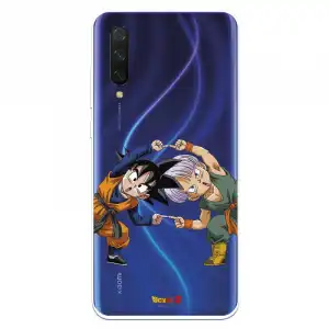 Funda Para Xiaomi Mi 9 Lite Oficial De Dragon Ball Goten Y Trunks Fusión - Dragon Ball