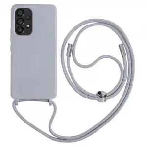 Funda Semirrígida Con Collar Samsung Galaxy A53 5g 80cm Violeta