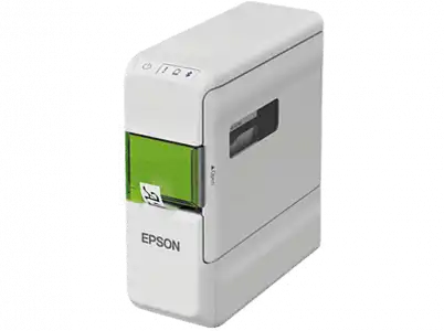 Impresora de etiquetas - Epson Labelworks LW-C410, Portátil, Transferencia térmica, 180 ppp, Blanco