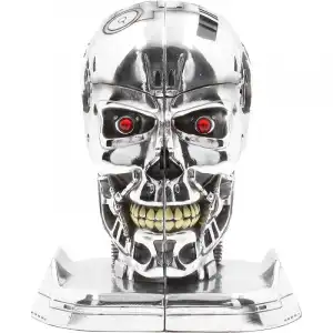 Nemesis Now Terminator 2 Sujetalibros Cabeza Robótica