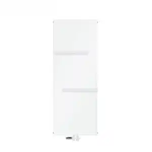 Radiador De Baño 1600x604 Mm Blanco Con Base Juego De Conexión Ml-design