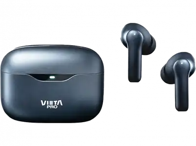 Auriculares True Wireless - Vieta Pro Mute 2, ANC-35db, Dual Pairing, Voice Assistant, 22 hs, Azul