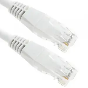 BeMatik Cable de Red UTP RJ45 Cat.6 50cm Blanco