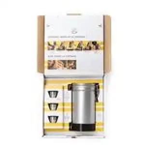 Caja Cargador y cápsulas de café reutilizables