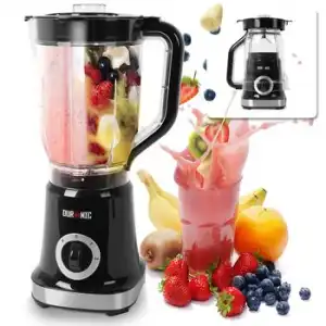 Duronic Bl5 Batidora De Vaso 500w|función Pulso Y 2 Velocidades - Jarra De 1.8l Sin Bpa - Cuchillas Desmontables|ideal Para Hacer Smoothies, Batidos,