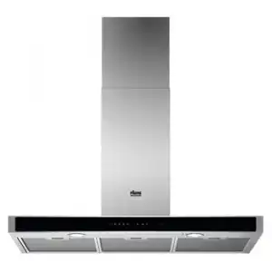 Faure Campana De Pared Decorativa 90cm 62db 460m3/h Acero Inoxidable - Fft919y
