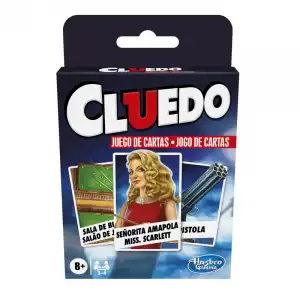 Hasbro Gaming Juego de Cartas Cluedo Juego de Mesa
