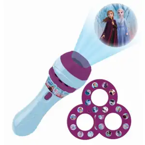 Lexibook Disney Frozen Proyector de Cuentos y Linterna