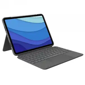 Logitech Combo Touch Funda Teclado Retroiluminado QWERTY IT Gris para iPad Pro 11" 1ª/2ª/3ª/4ª Gen