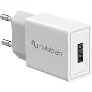 Nubbeh Bhoot Cargador de Pared USB-A 10W Blanco