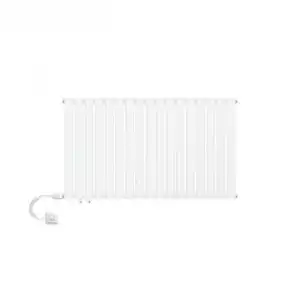 Radiador 1020 X 600 Mm Blanco De Panel Doble Capa Para Baño Ml-design