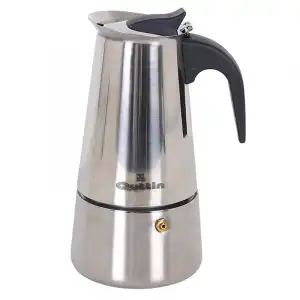 Cafetera QUTTIN 6 tazas acero inoxidable