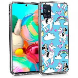 Cool Funda Licencia Disney Minnie para Samsung Galaxy A71 A715