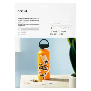 Cricut - Kit Vinilos Imprimibles Blancos 6 + 6 Hojas Para Joy Xtra