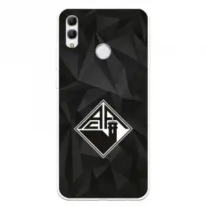 Funda Para Huawei P Smart 2019 Del Académica De Coimbra Escudo Fondo Negro - Licencia Oficial Académica De Coimbra
