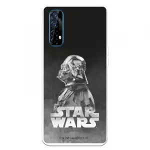 Funda Para Realme 7 Oficial De Star Wars Darth Vader Fondo Negro - Star Wars