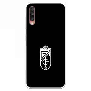 Funda Para Samsung Galaxy A70 Del Granada Cf Escudo Fondo Negro Escudo Fondo Negro - Licencia Oficial Granada Cf